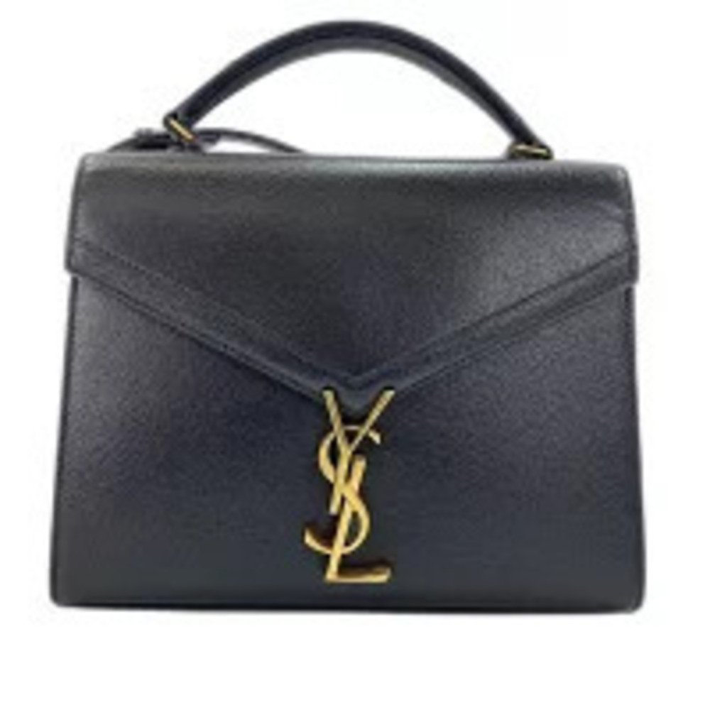 Saint Laurent Yves Cassandra Handbag Black